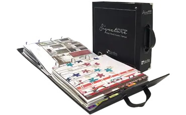 signature roller vertical panel romex blinds collection book 3